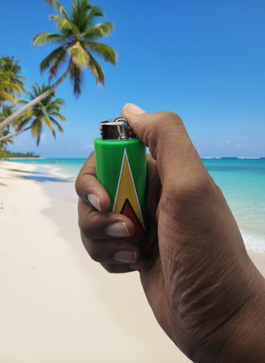 Bic Lighter Sleeve (Guyana)